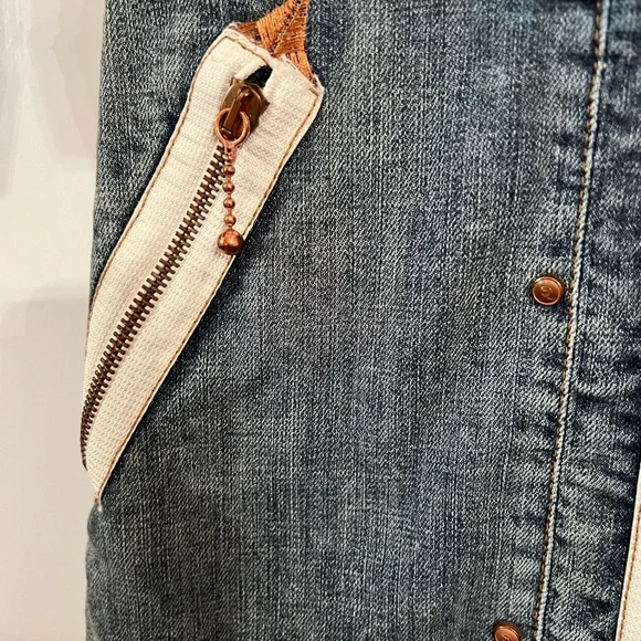 Alexander McQueen denim dress. - Picture 7 of 9